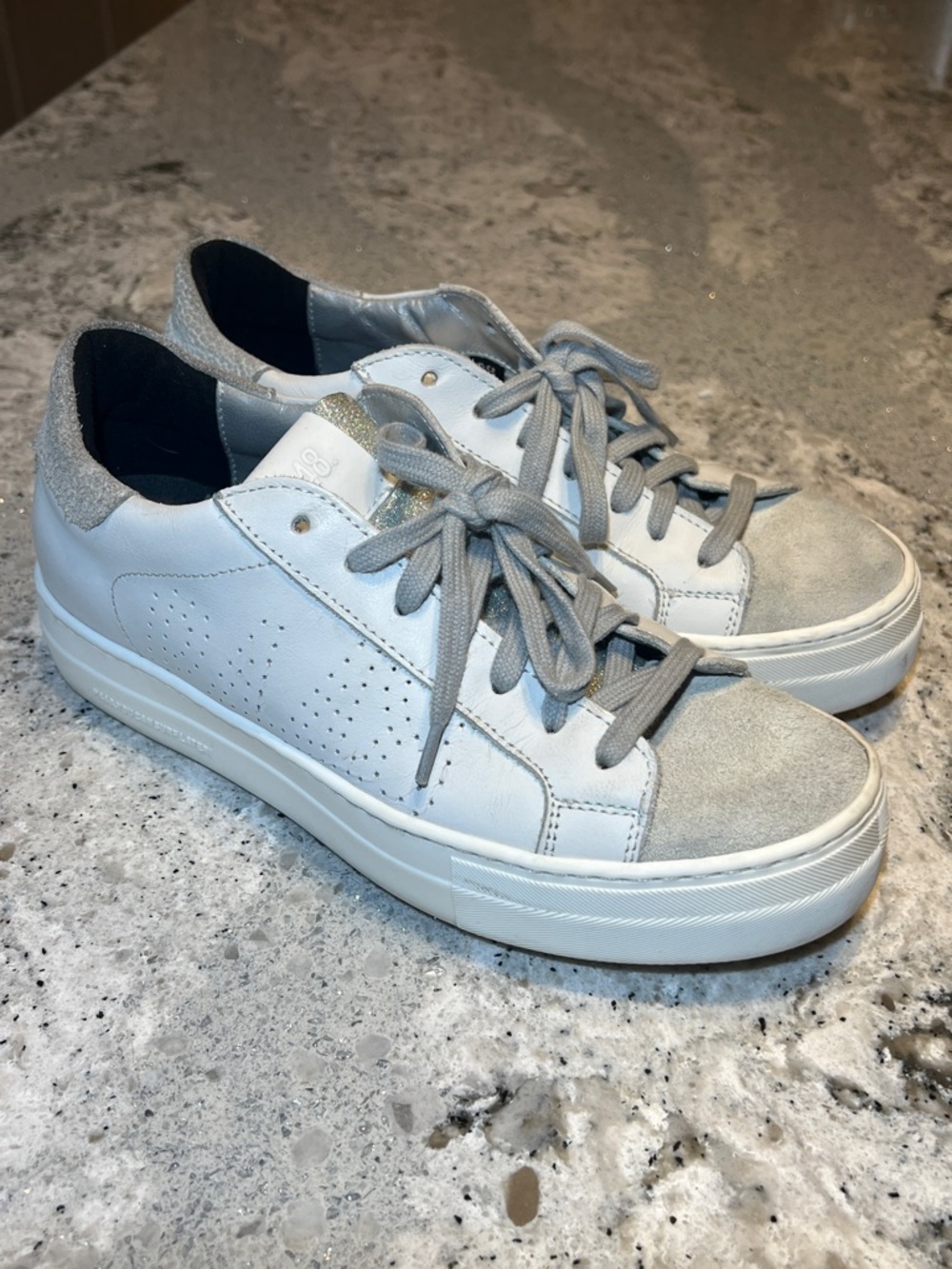 P448 Thea Platform Sneakers | Made in Italy | EU 38 / US 8